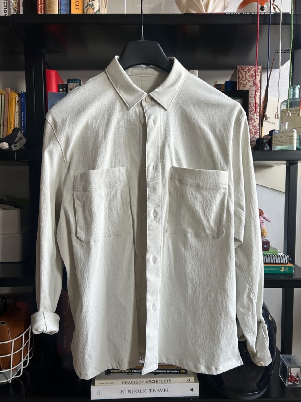 Lululemon bowline and button up matching set Bone medium